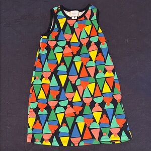 Hanna Andersson Multicolor Geometric Dress